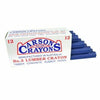 Lumber Crayon (Blue) | Part No. CAR3BLU | CARSONS CRAYON