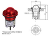 CORTEM LED Indicator| Colour: Green| PN:M-0457/3V